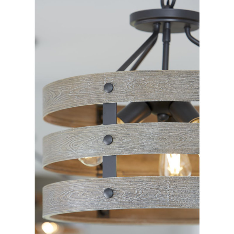 Kingsley 3 - Light Single Pendant, Graphite