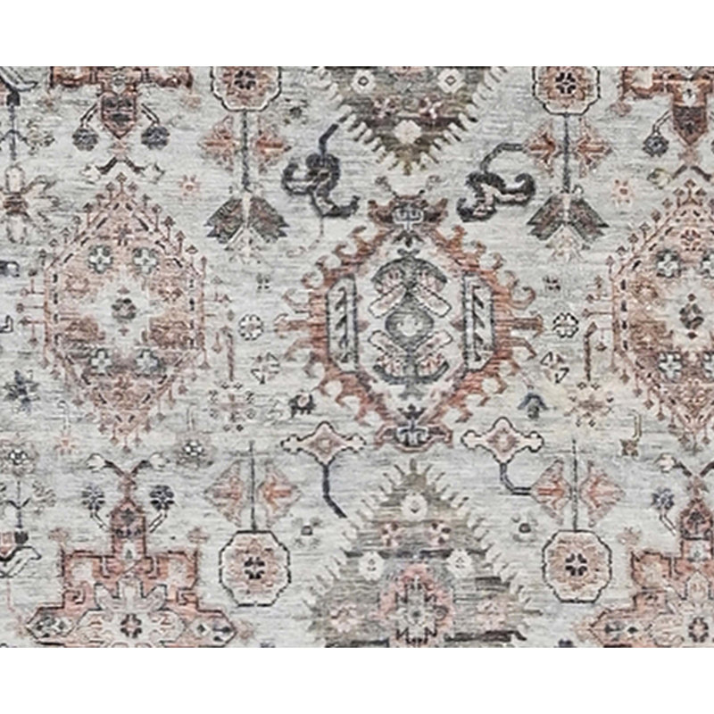 Tapis rectangulaire en laine noué à la main, Rectangle 10 pi x 14 pi