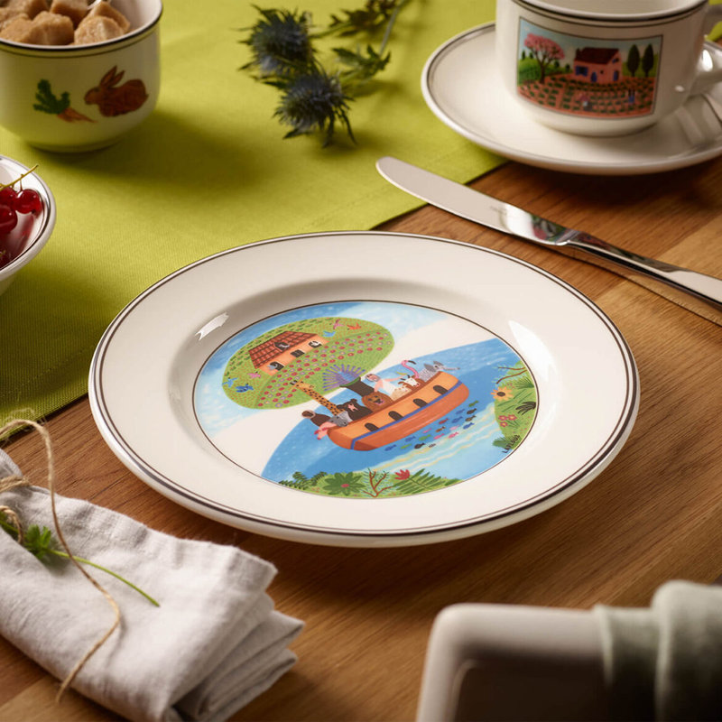 Villeroy & Boch Design Naif 8.25" Noah's Ark Salad Plate