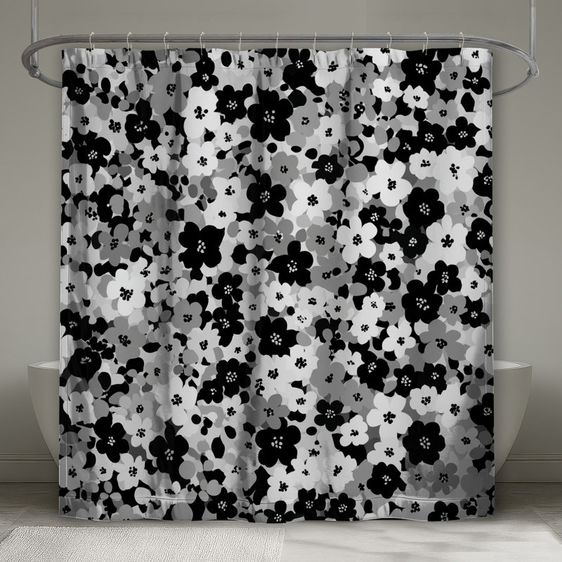 Rideau de douche Floral, 70in W x 72in H