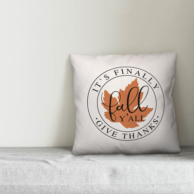 Square Pillow Cover & Insert