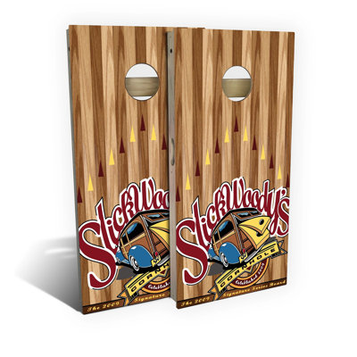 Signature Series Cornhole Board Set | Includes (2) Boards, (8) Bags & Optional Accessories