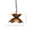 Luminaire suspendu 1 lumière Lotus-31274424