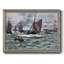 Entrée du port de Honfleur, 1870 - reproduction d'art sur toile-1289220533-1289220528