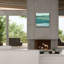  «Layered Fields 2» par Ethan Harper, art mural sur toile, 26 po x 26 po