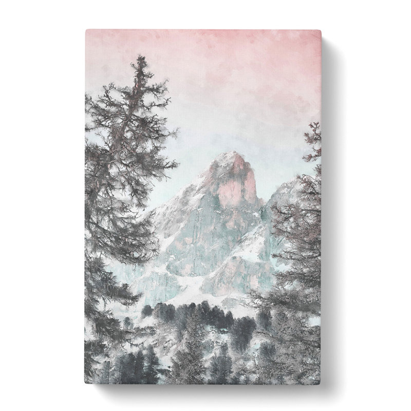 Mountain Peak - Wrapped Canvas Print, 91cm H x 60cm W x 3cm D