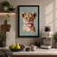 Young Lion Cub Modern 1 Piece Wrapped Canvas Wall Art-136776402-136776406