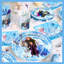 Articles de fête Frozen, ensemble de vaisselle pour la fête Frozen, 161 pièces