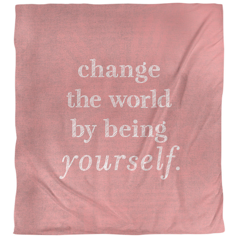 Housse de couette change the world quot, Housse de couette pour très grand lit, Rouge / blanc