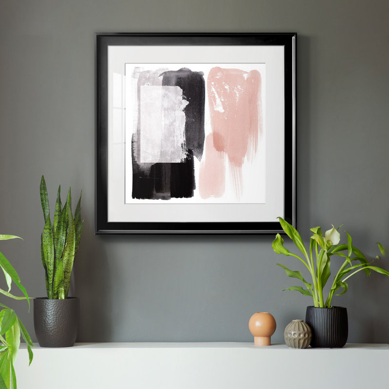 Coexistance V-Premium, reproduction encadrée prête à être accrochée, Papier avec cadre noir, H 30,5 po x l 30,5 po x P 1,5 po