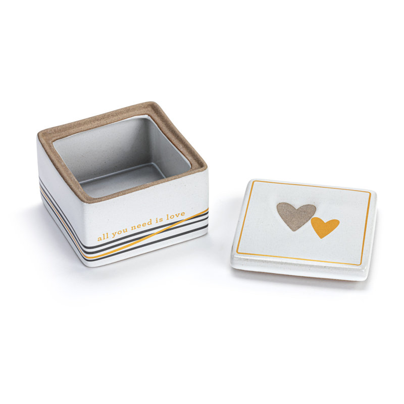 Stoneware Decorative Box