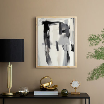 ABSTRACT Series DCC-III, reproduction encadrée - bois massif