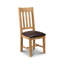 Side chair Set Nutmeg of Solid Wood