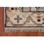 Tapis de couloir oriental bleu Oushak 3 x 8