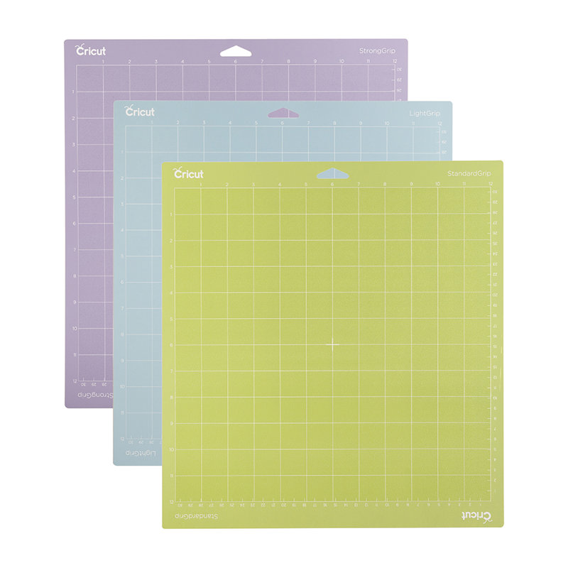 12" x 12" Multicolor Adhesive Cutting Mat Set for Die-Cutting Machines