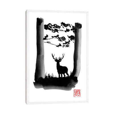 Deer by Péchane - Painting on Canvas