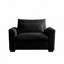 Fauteuil en velours côtelé-2087879271