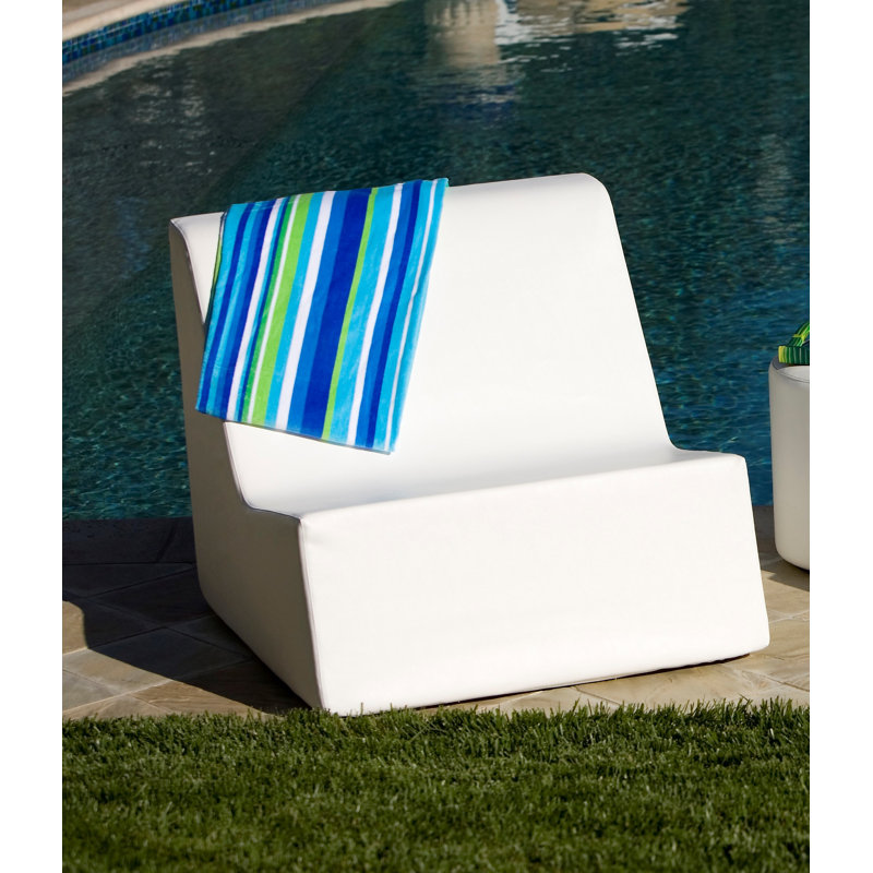 ClubNow Outdoor 13 - Piece Conversation Set, Chill White