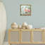 «Spoonbill Birds pair», art mural encadré flottant par Susan Winget-114292979-114292980