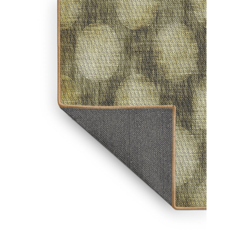 Tapis décoratif à pois pleasant avenue, Rectangle 8 pi x 10 pi