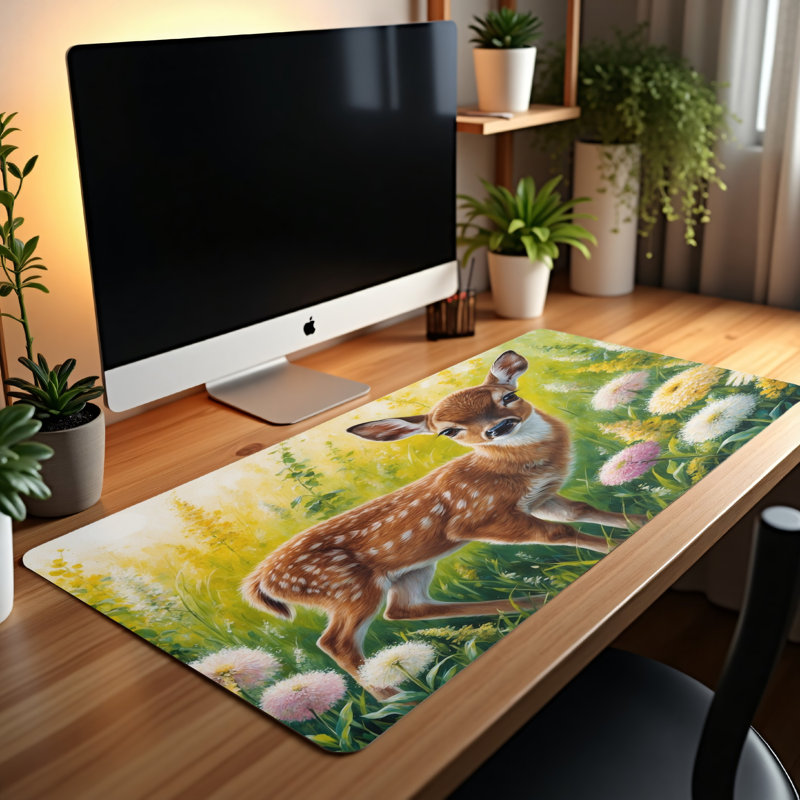 Polyester Desk Pad, 23.6x13.8