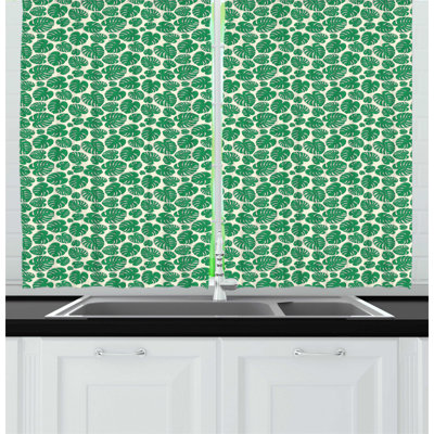 Floral Kitchen Curtain