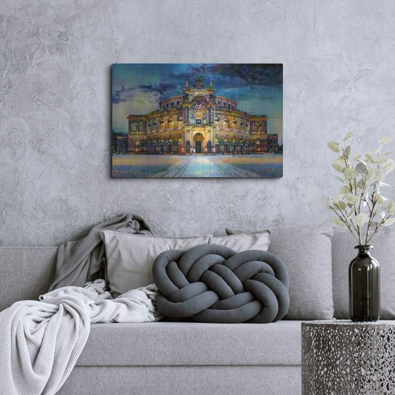 "Allemagne Dresden Semperoper Opéra" par Pierre Gavidia, H 24 po x l 36 po