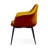 Teegan 19'' H Upholstered Metal Armchair-438107533-490794346