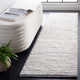 Cleodora Dots Handmade Area Rug in Ivory/Blue