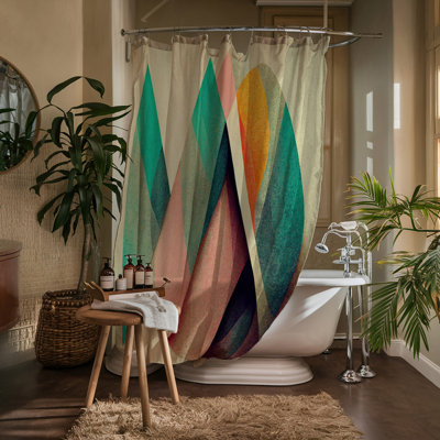 Modern Abstract Shower Curtain