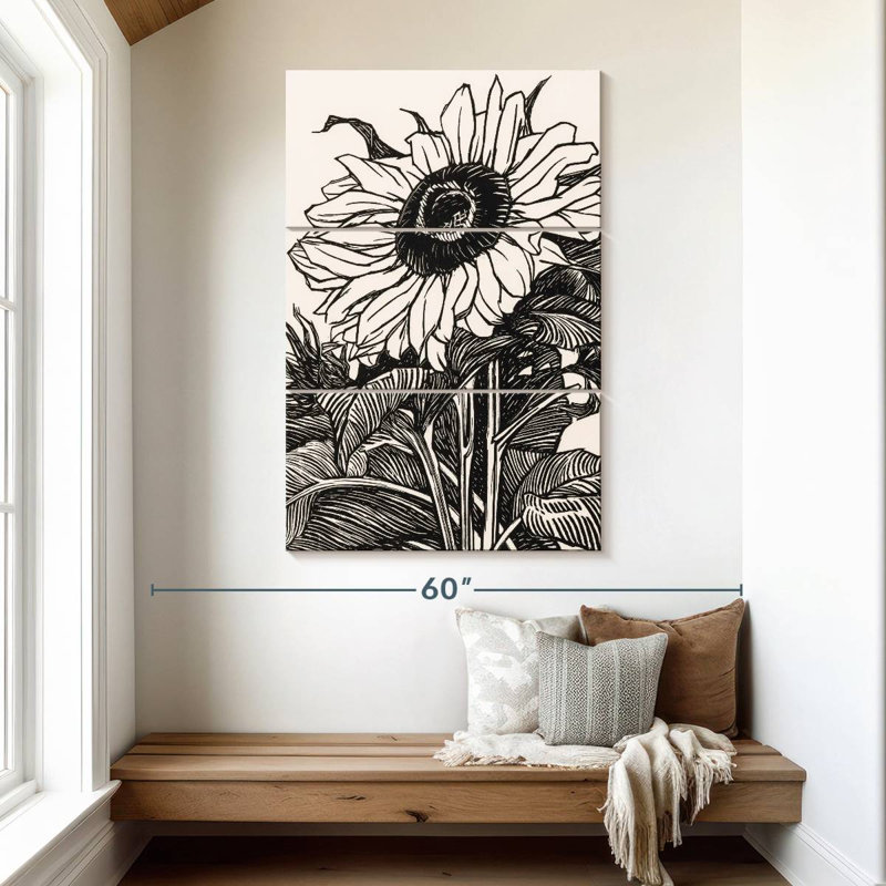 Harnek tournesol 1919, H 50 po x l 32 po