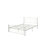 Unique Flower Sturdy System Metal Bed Frame With Headboard And Footboard-239605173