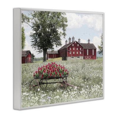 Old Milton Farm Framed Giclee, design by Lori Deiter
