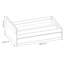 Bed Dontavia With Bed Base