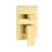 Gold Ceiling Mounted Shower - 12" Head & Handheld Natural Rainfall Representation Self-cleaning Nozzle Brass Bathroom Complies With American Standard Pipe Protocols Color And Conforms To-118088742