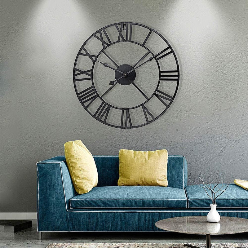 Large Roman Numeral Wall Clock