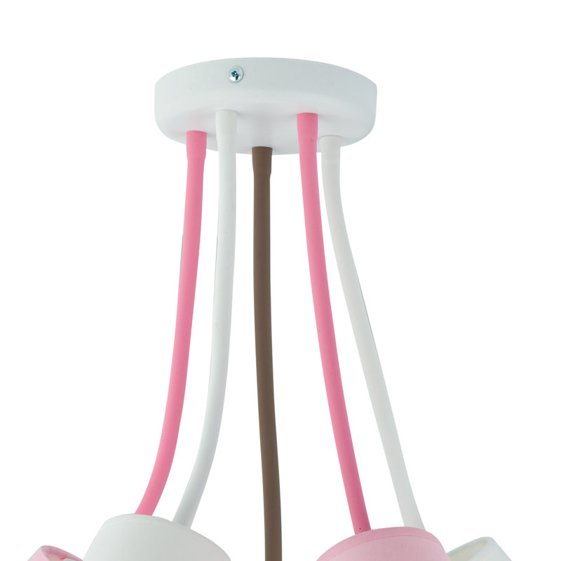 Aragam Fabric Semi Flush Mount