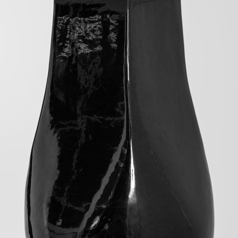 Cabazon Table Lamp, Raven Black, 29.75" H x 22" W x 22" D