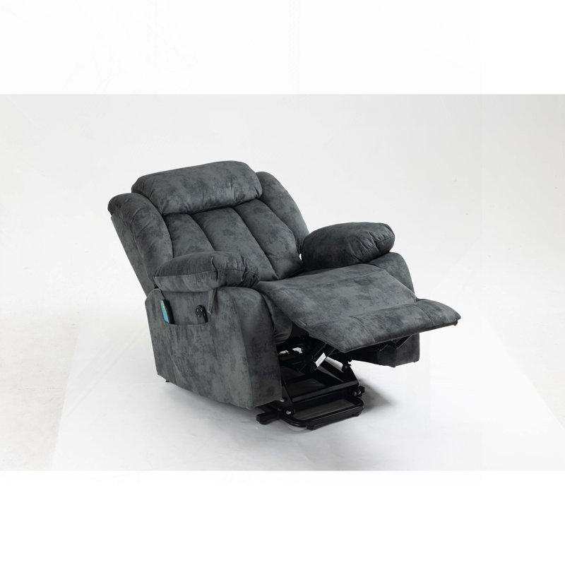 Fauteuil inclinable électrique Power Lift, Bleu gris