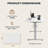 Adjustable Standing Desk, Whole-Piece Desktop-1704026232-1613448263