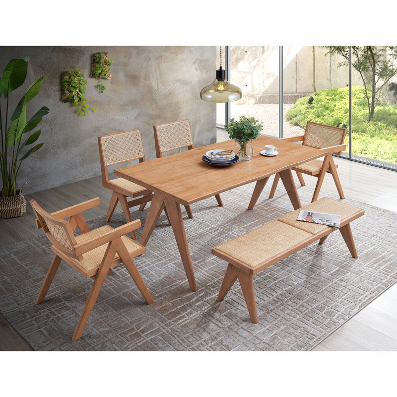 Velentina Rattan Dining Table