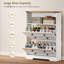Flip-down Shoe Cabinet