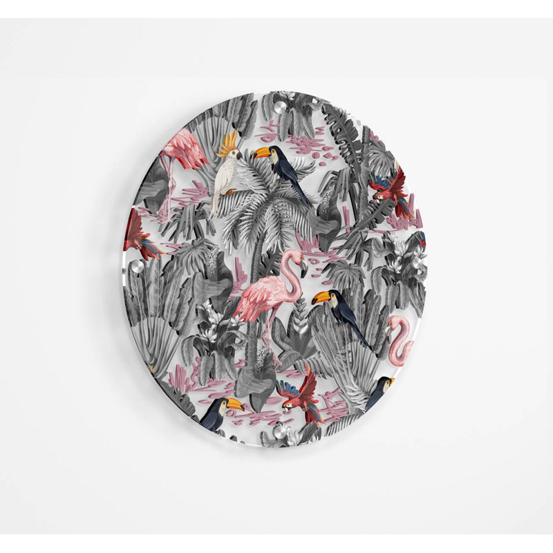 Handmade Plants & Flowers Wall Decor on Acrylic