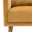 Fauteuil rembourré avec coussin épais rembourré et pieds évasés en bois massif-1935438416