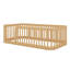 Structure de lit en bois avec clôture-223364307