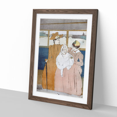 On the River by Mary Cassatt - Picture Frame Painting