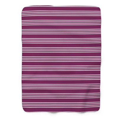 Magenta Lines - 1 pièce Sherpa Premium