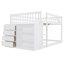 Lit superposé avec 4 tiroirs et 3 tablettes-1158560246-1158560240