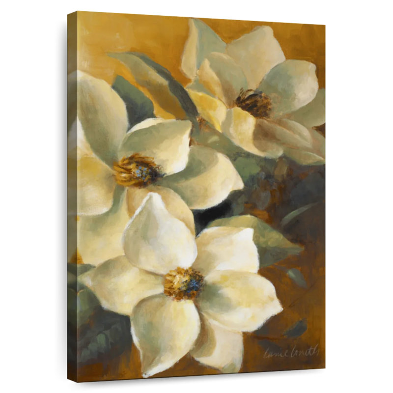 Harnek Magnolias Aglow au coucher du soleil II, H 48 po x l 32 po