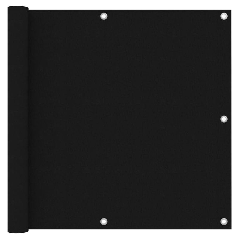 Finchamp Rectangular Shade Sail, Black